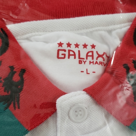 Galaxy by Harvic polo shirt size large - Picture 5 of 6